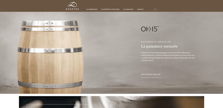 Tonnelerie Demptos — With POMELO